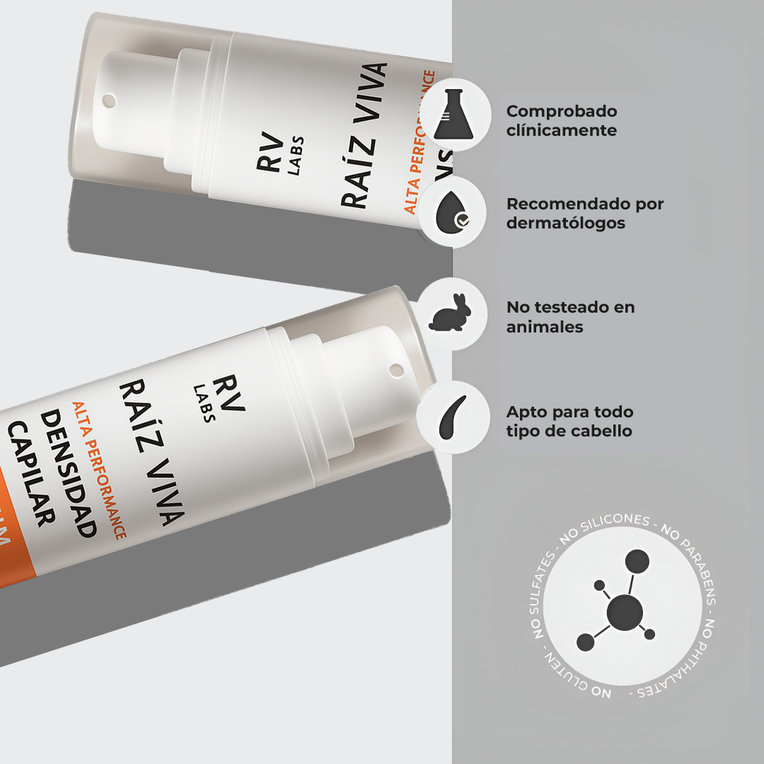 Kit RAIZ VIVA Shampoo Y Acondicionador De Alta Densidad Con CAPIXYL 5%